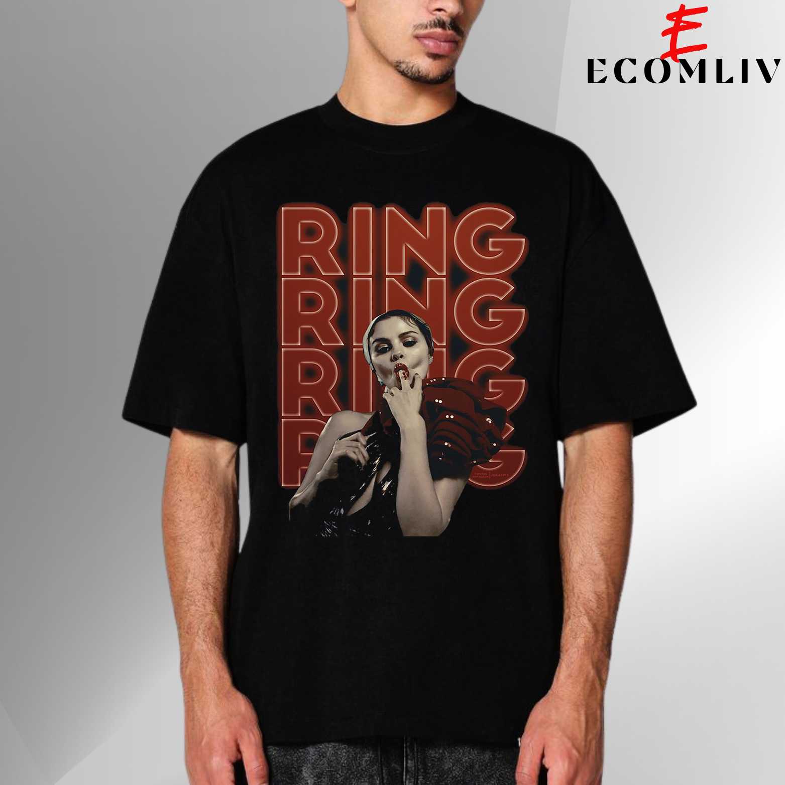 Selena Gomez Ring T-Shirt, Unisex Pop Music Tee